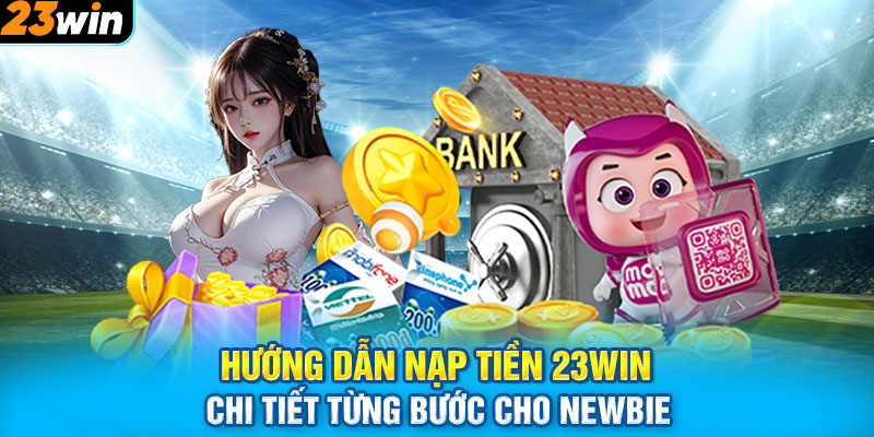 Hướng dẫn nạp tiền 23win chi tiết từng bước cho newbie